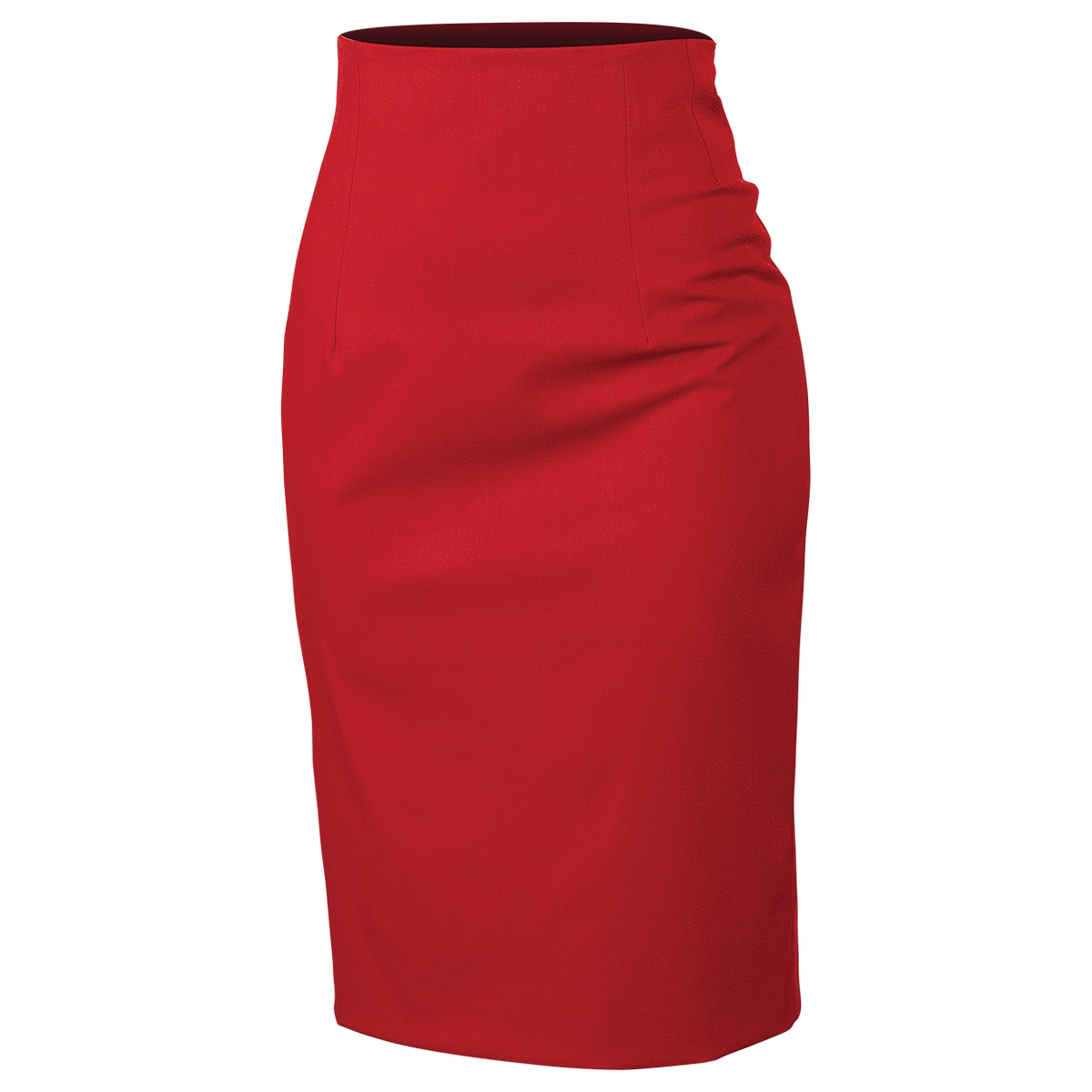Дамска пола с висока талия TEA RED