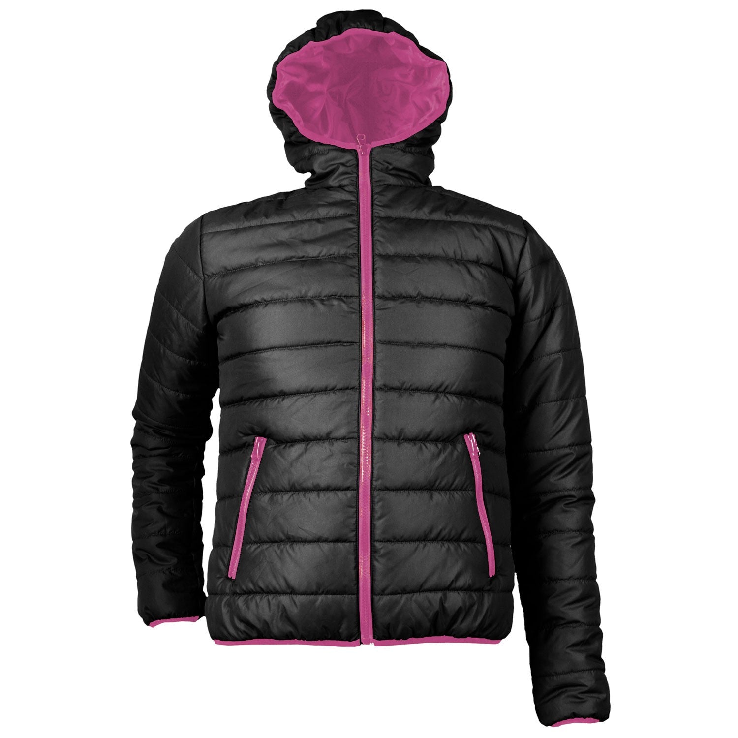 Дамско яке FLASH BLACK/PINK