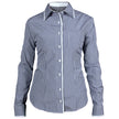 Lady's long sleeve shirt FLORIS BLUE