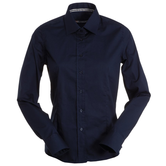 Lady's long sleeve shirt PAYPER HOSTESS NAVY BLUE