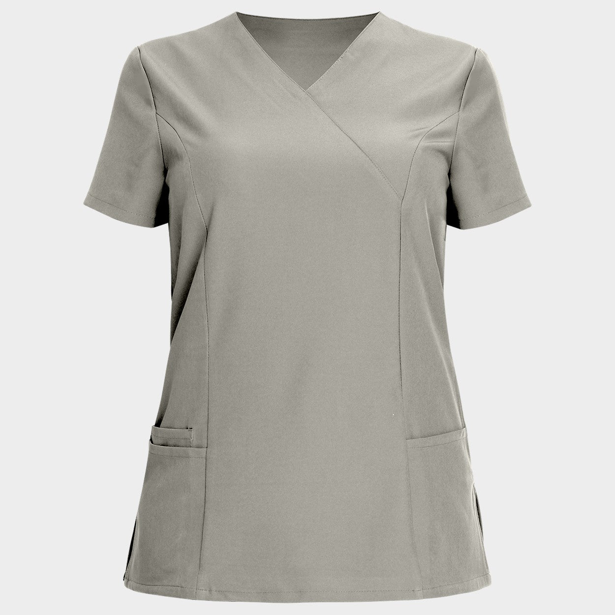 Дамска медицинска туника NOBBY LIGHT GREY - 1