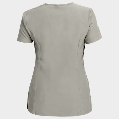 Дамска медицинска туника NOBBY LIGHT GREY - 3