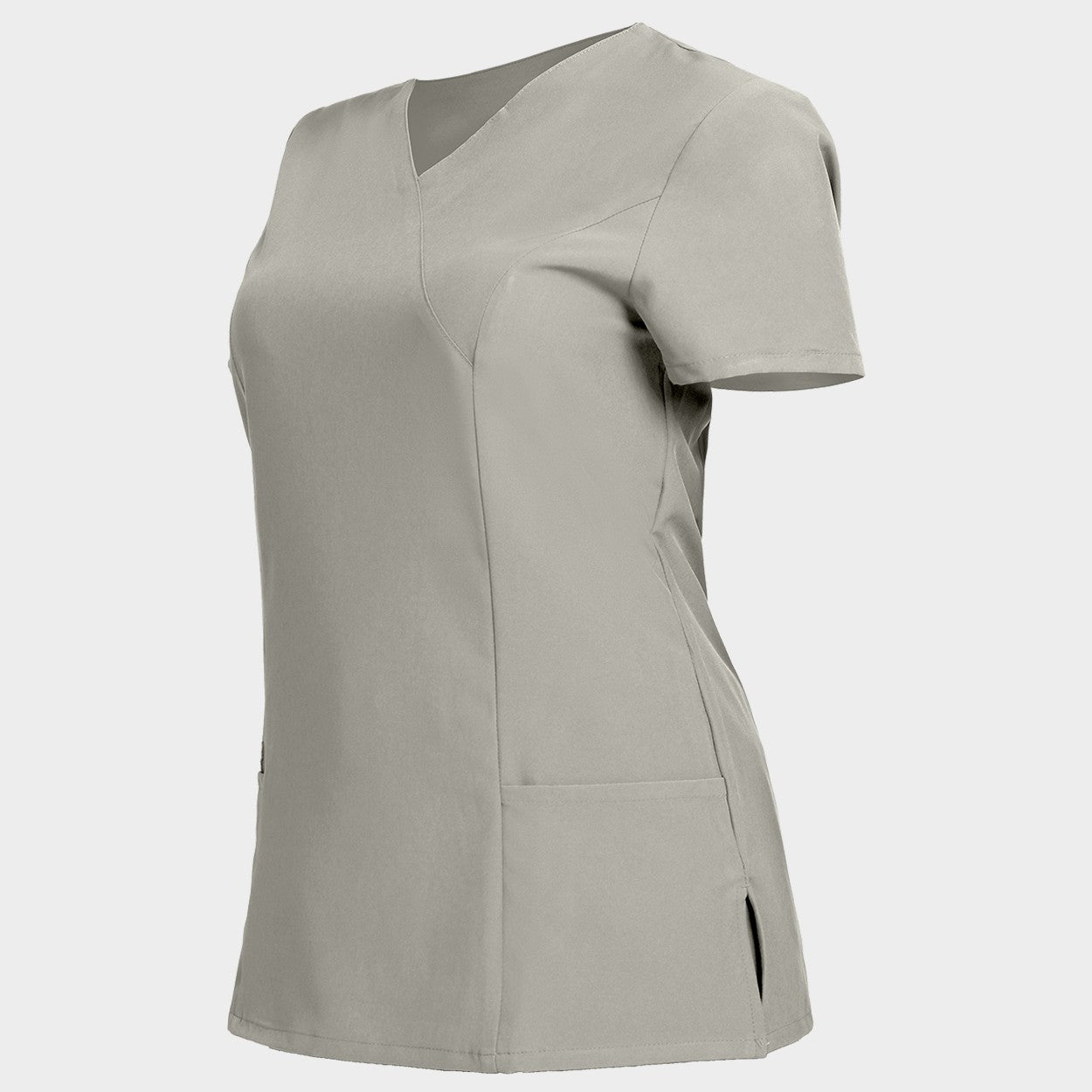 Дамска медицинска туника NOBBY LIGHT GREY - 4