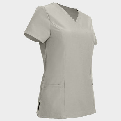 Дамска медицинска туника NOBBY LIGHT GREY - 5