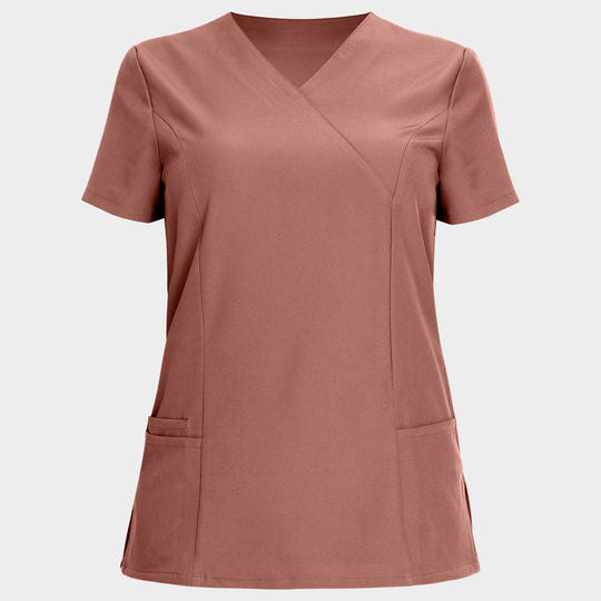 Lady's medical tunic NOBBY MAUVE - 1