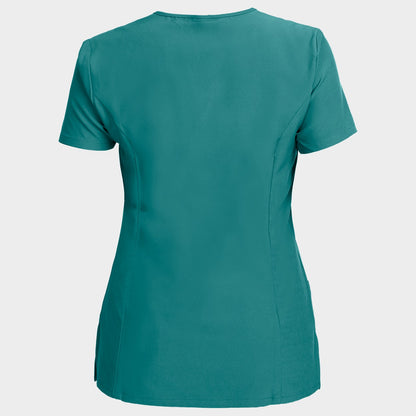 Дамска медицинска туника NOBBY TEAL - 3