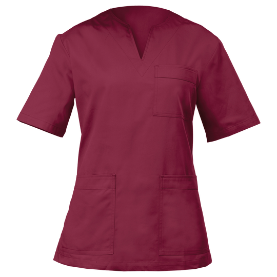 Lady's medical tunic SIENA BORDEAUX