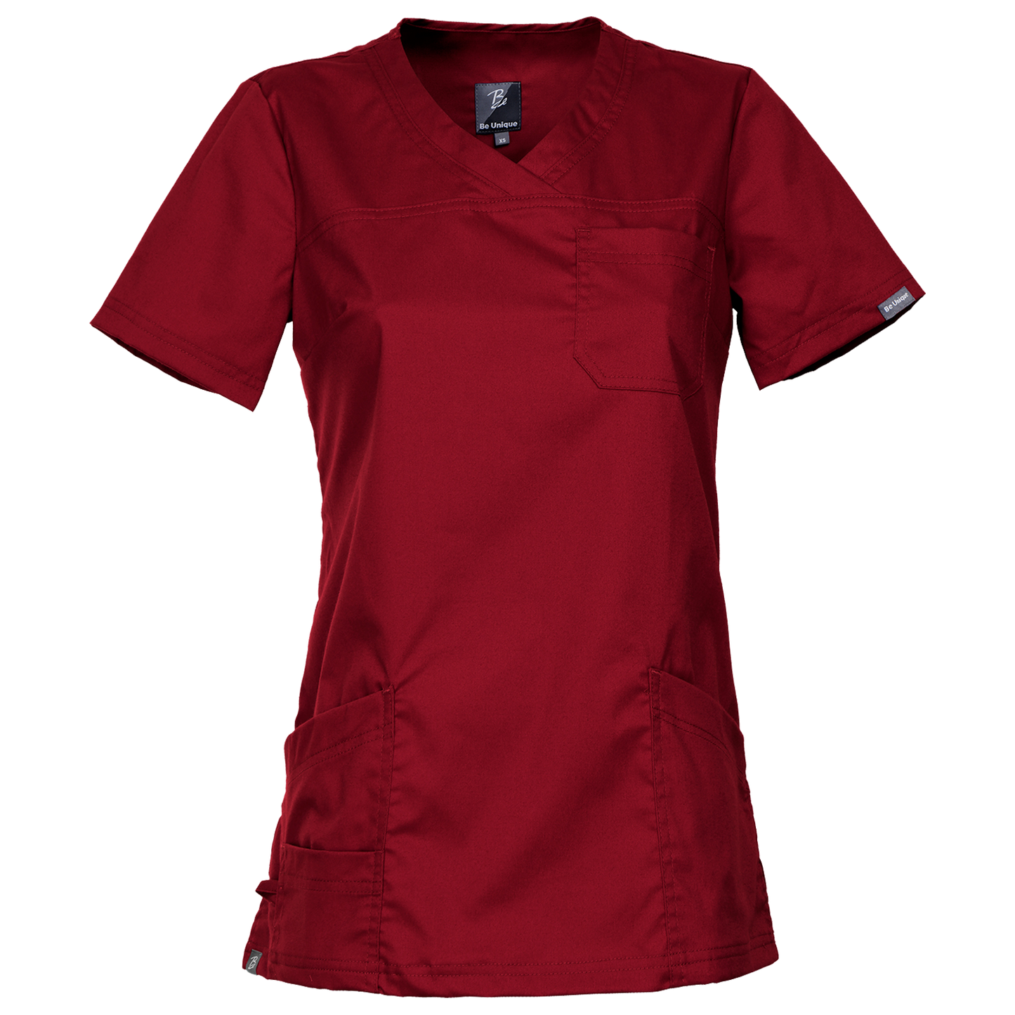 Дамска медицинска туника VICTORIA BORDEAUX - 1