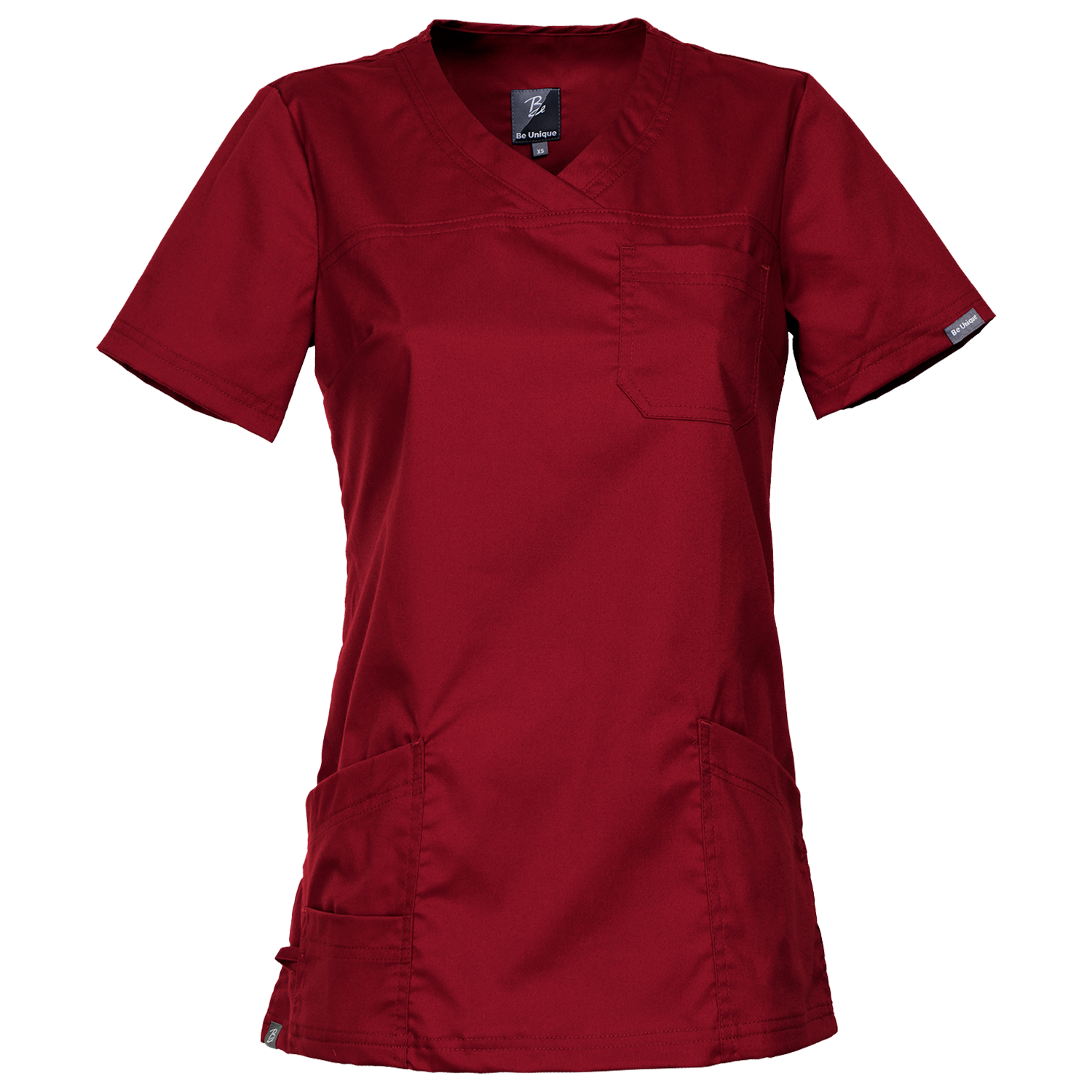Дамска медицинска туника VICTORIA BORDEAUX - 1