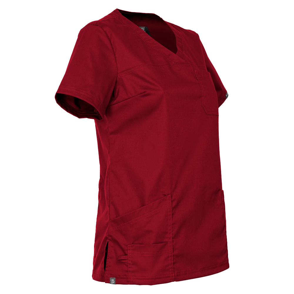Дамска медицинска туника VICTORIA BORDEAUX - 3