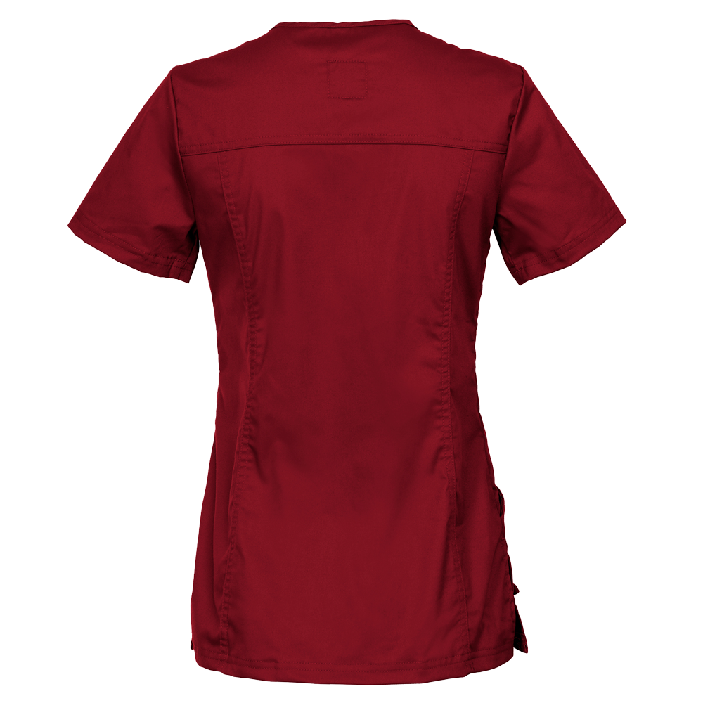 Дамска медицинска туника VICTORIA BORDEAUX - 4