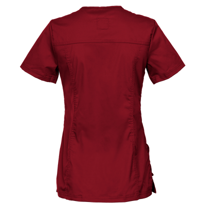 Дамска медицинска туника VICTORIA BORDEAUX - 4