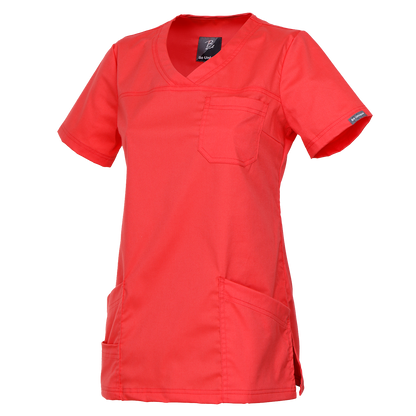 Lady's medical tunic VICTORIA CORAL - 3