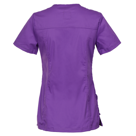 Дамска медицинска туника VICTORIA DARK PURPLE - 2