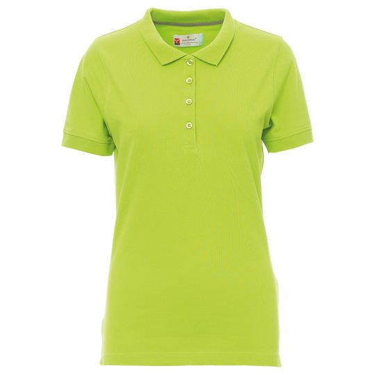 Дамска тениска с яка PAYPER VENICE ACID GREEN
