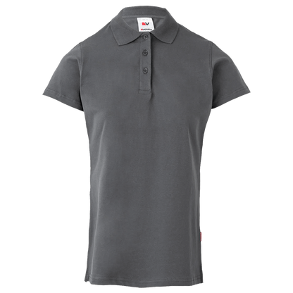 Дамска тениска с яка VELILLA GREY - 1