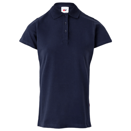 Дамска тениска с яка VELILLA NAVY BLUE - 1