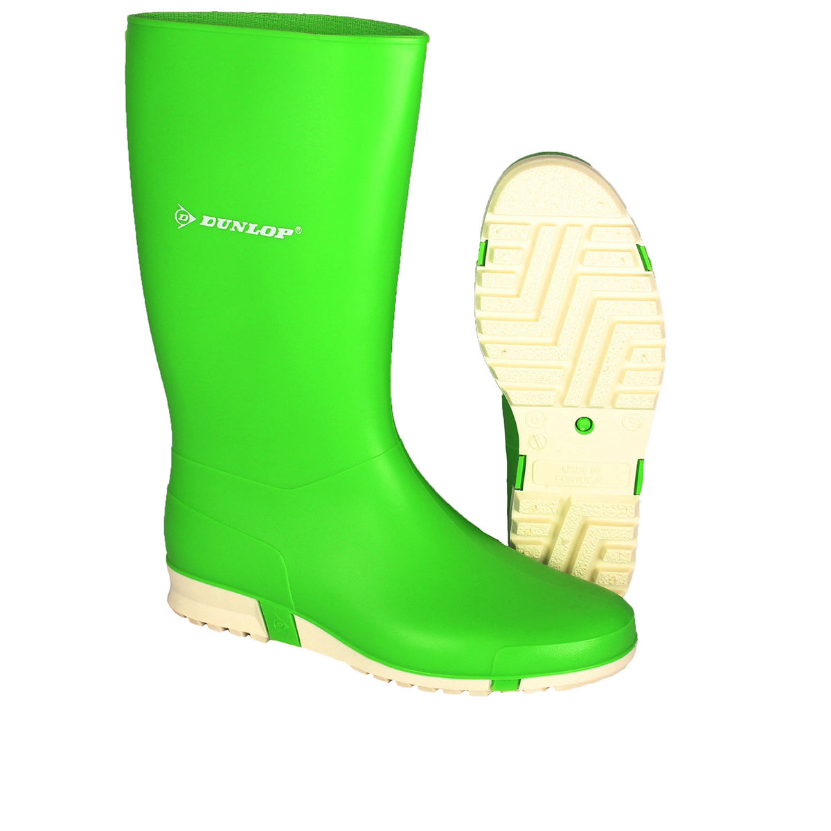 Lady's rubber boots DUNLOP SPORT LIME - 2