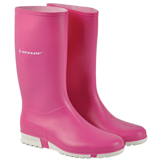 Lady's rubber boots DUNLOP SPORT PINK