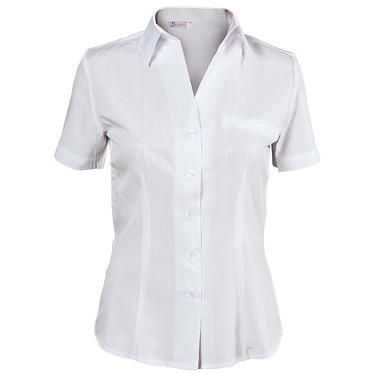 Lady's short sleeve shirt LEA WHITE