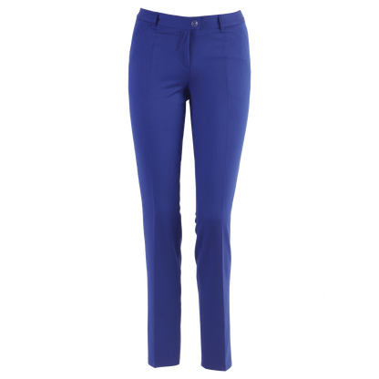 Lady's suit trousers KARINA ROYAL BLUE - 1