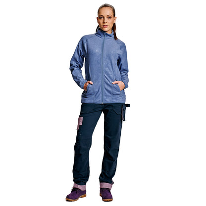 Lady's sweatshirt YOWIE LIGHT BLUE - 2