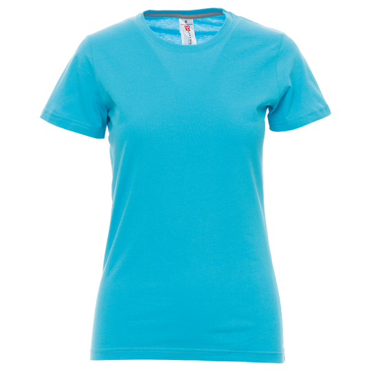 Lady's t-shirt PAYPER SUNSET ATOLL BLUE