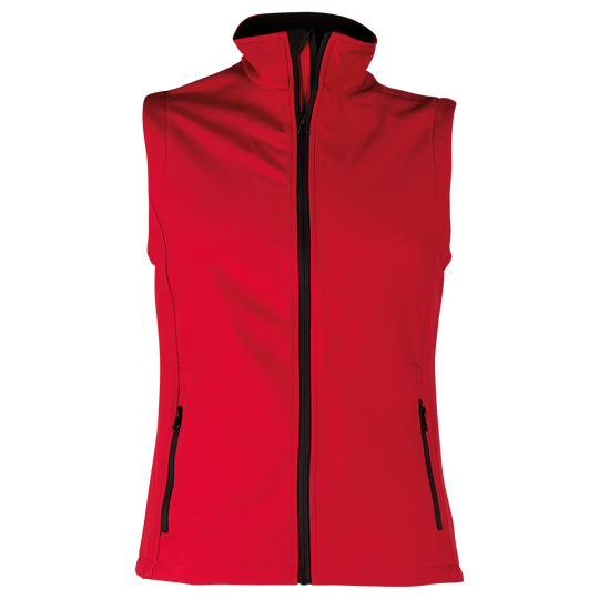 Lady's vest AVEO RED