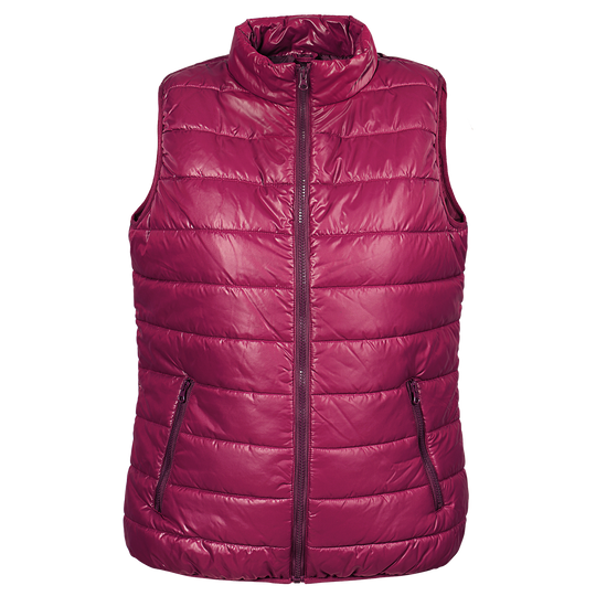 Lady's vest FLASH BORDEAUX