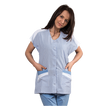 Lady's work tunic ZEBRA BLUE