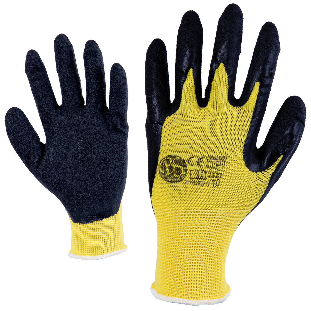Latex dipped gloves BS TOPGRIP-Y