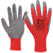 Ръкавици топени в латекс CARD TOPGRIP RED