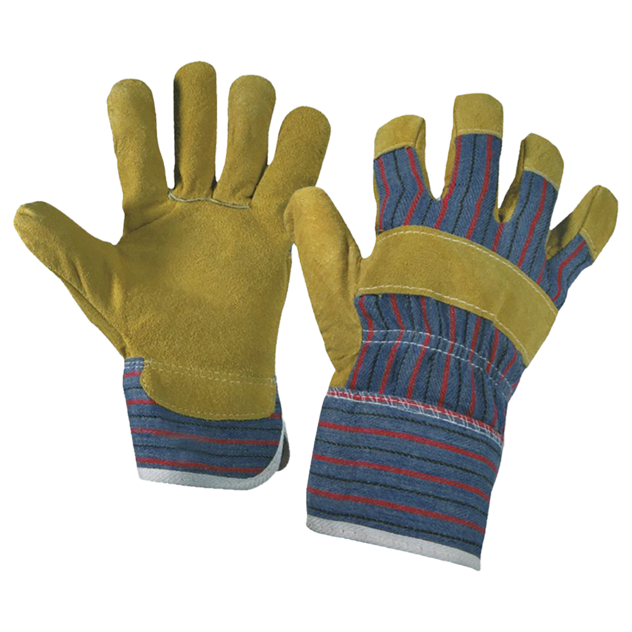 Leather and textile gloves DORI
