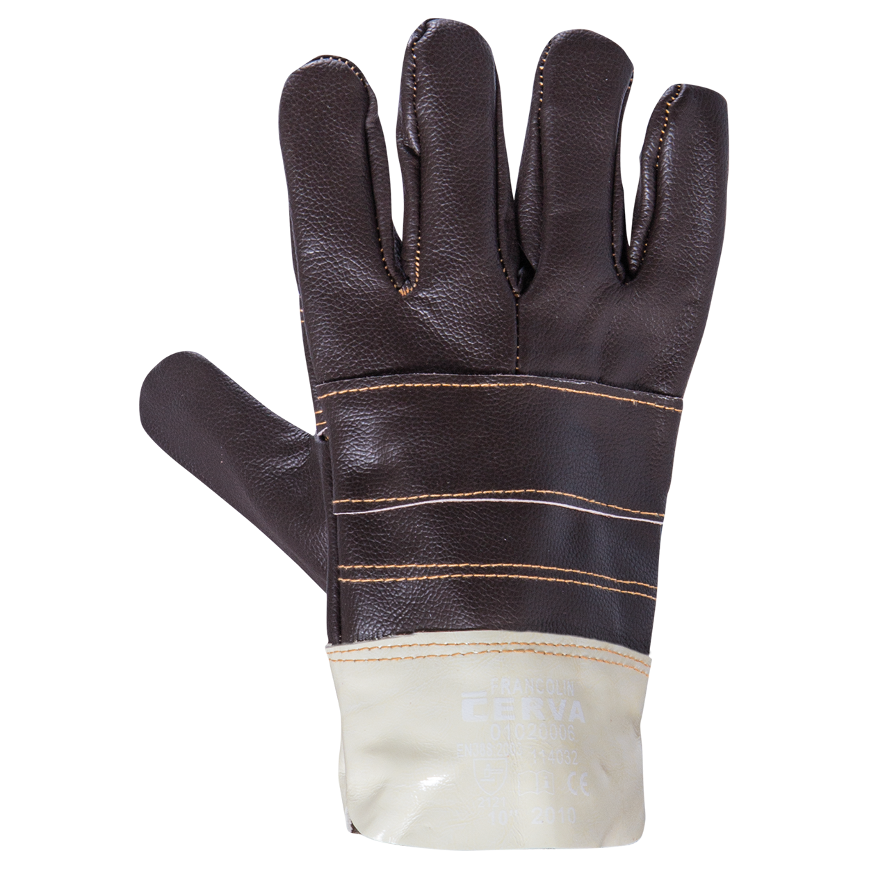 Leather and textile gloves FRANCOLIN