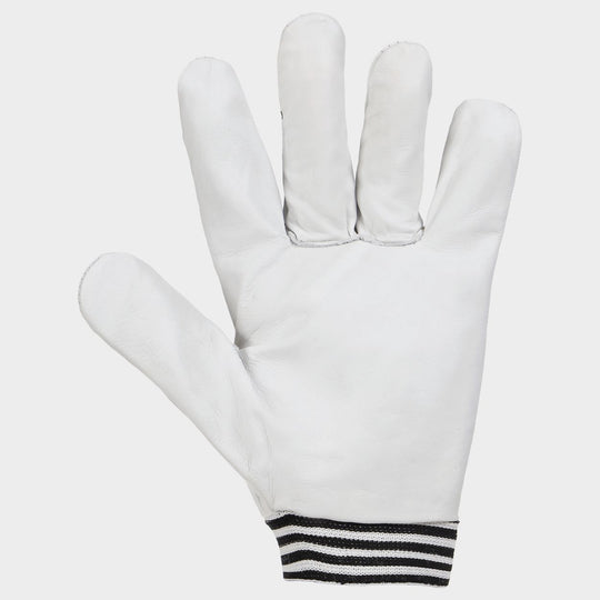 Leather and textile gloves GILT BLACK - 2