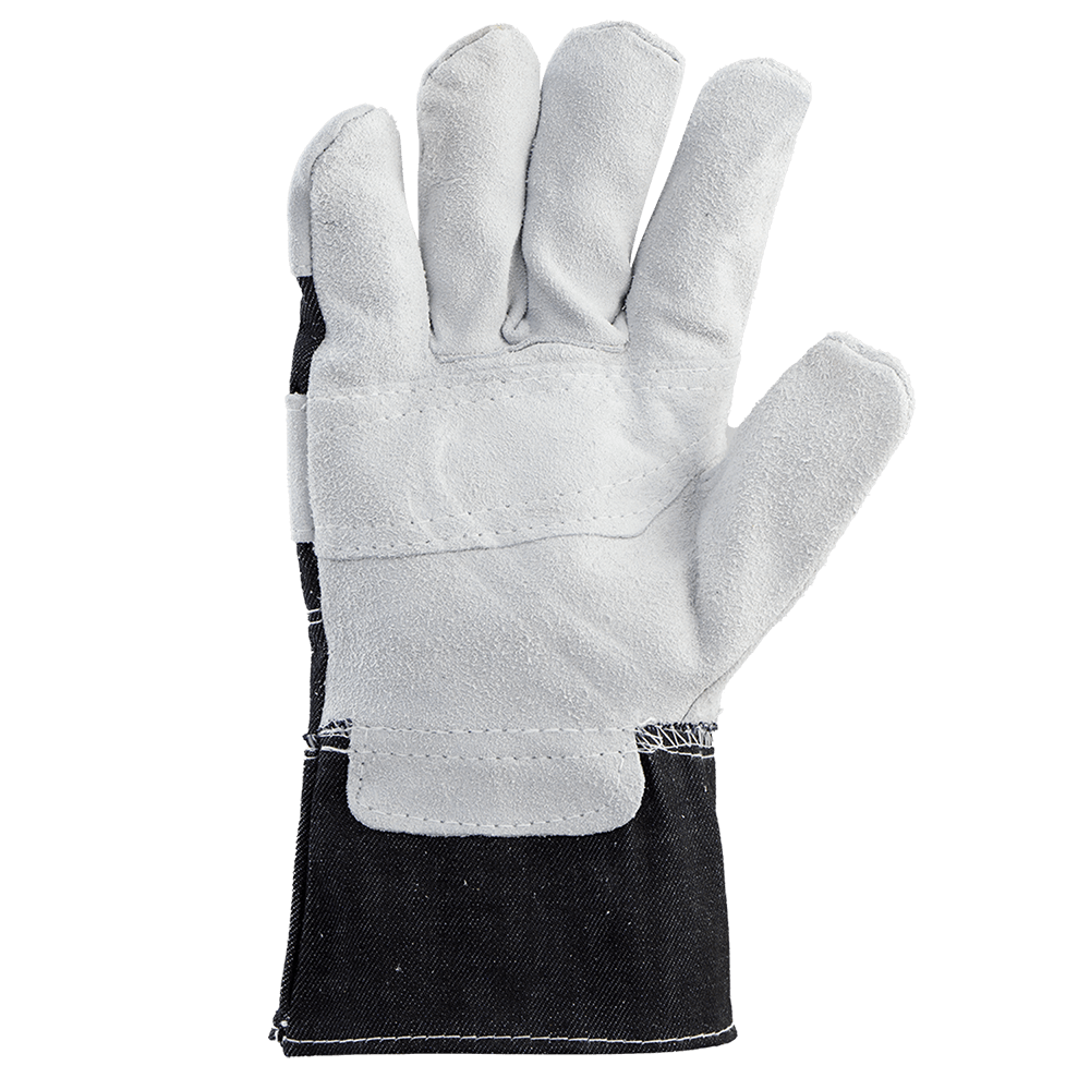 Leather and textile gloves GLENN - 2