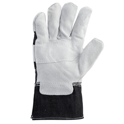 Leather and textile gloves GLENN - 2