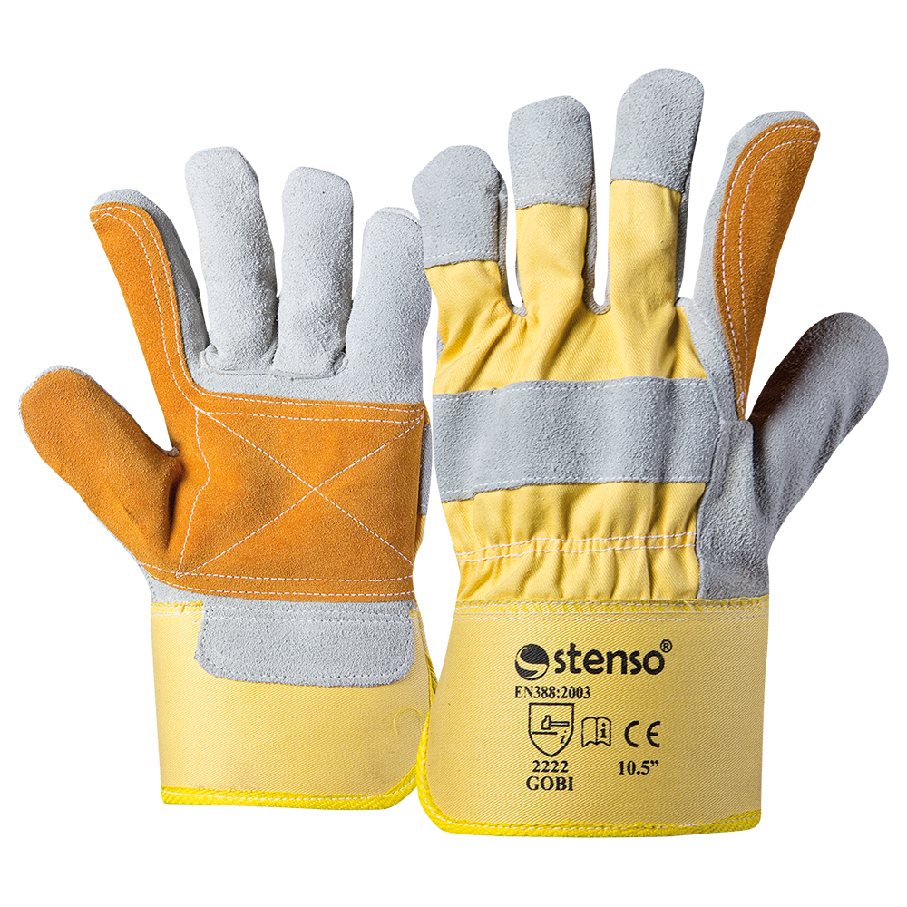Leather and textile gloves GOBI