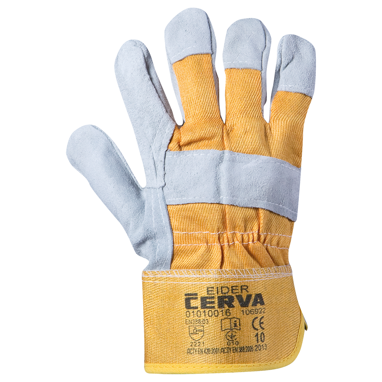 Leather and textile gloves MIZAR
