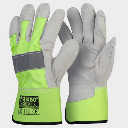 Leather and textile gloves MOHAVE HV - 1