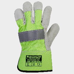 Leather and textile gloves MOHAVE HV - 6