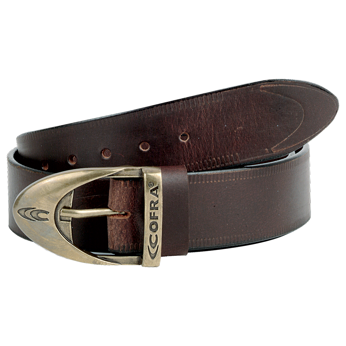 Колан от естествена кожа STREET BROWN