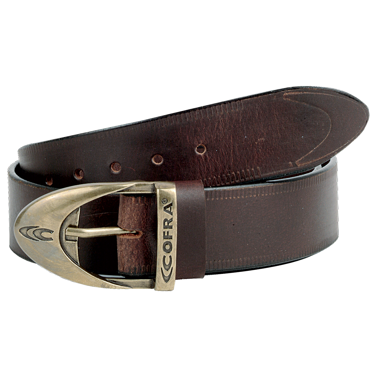 Колан от естествена кожа STREET BROWN