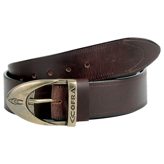 Колан от естествена кожа STREET BROWN