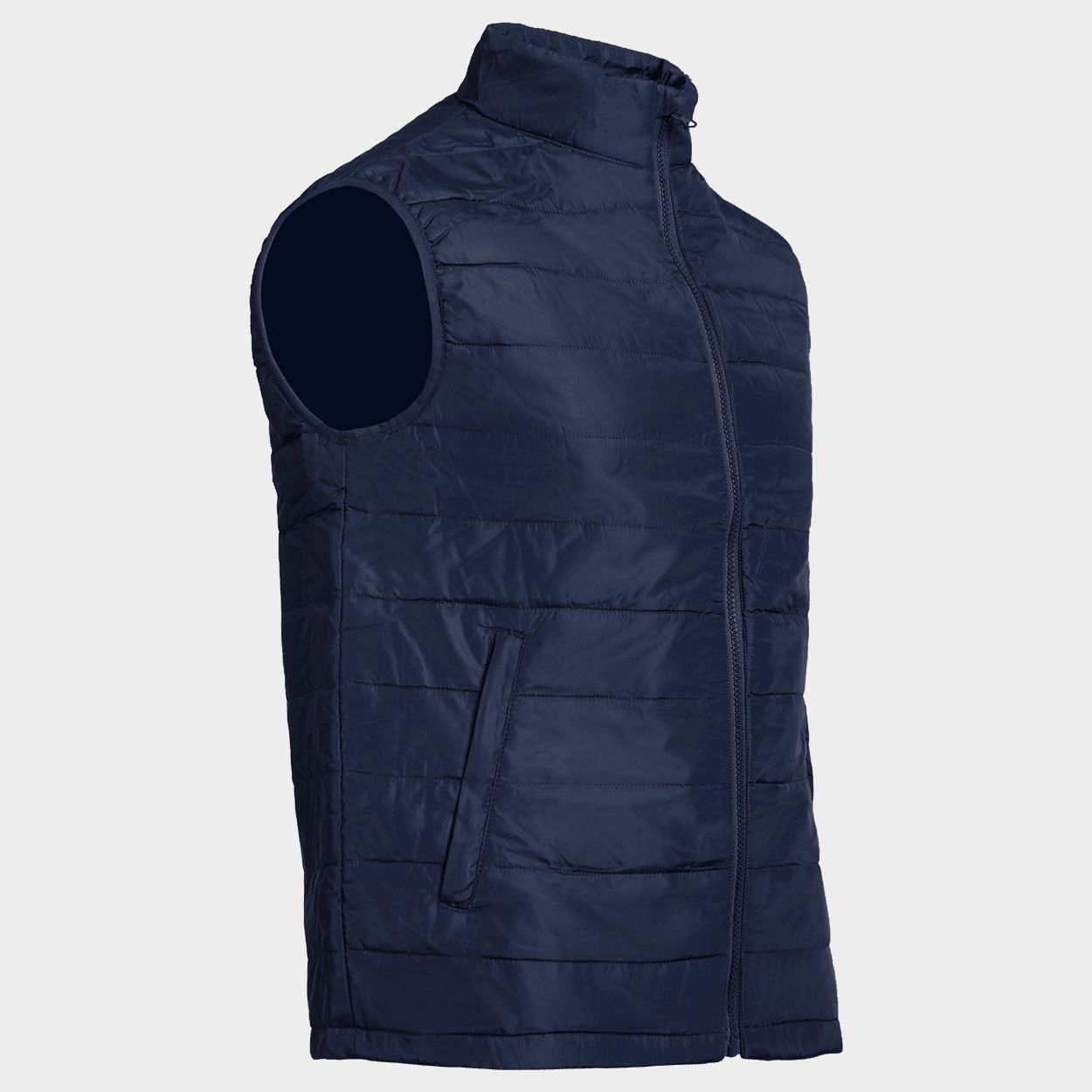 Light padded vest OMBRE DARK BLUE - 5