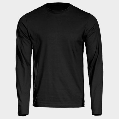 Long sleeve T-shirt STENSO KAOS BLACK - 1