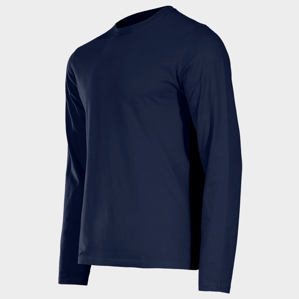 Μπλουζάκι με μακριά μανίκια STENSO KAOS NAVY - 3
