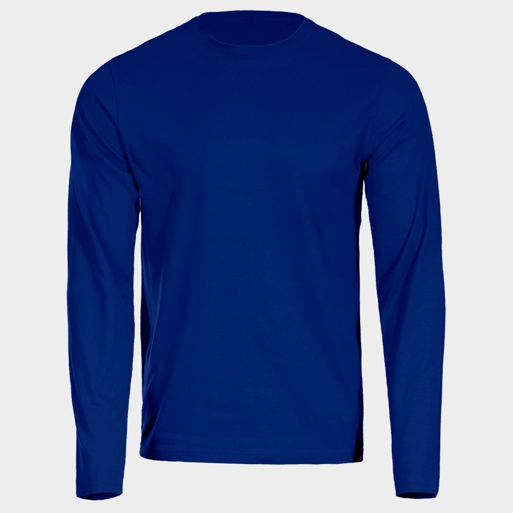 Тениска с дълъг ръкав STENSO KAOS ROYAL BLUE - 1
