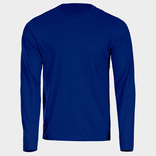 Long Sleeve T-shirt STENSO KAOS ROYAL BLUE - 1