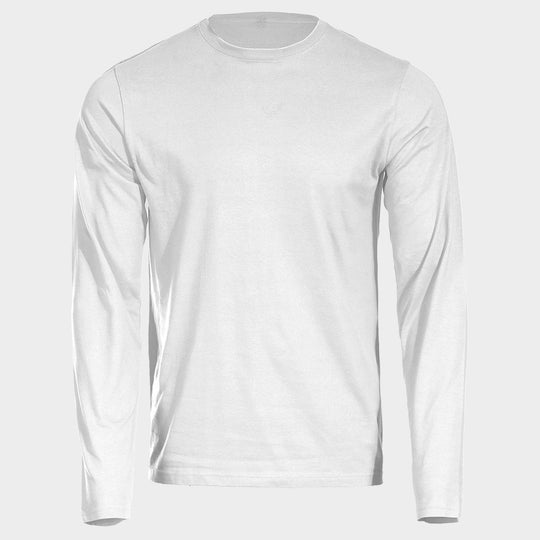 Тениска с дълъг ръкав STENSO KAOS WHITE - 1